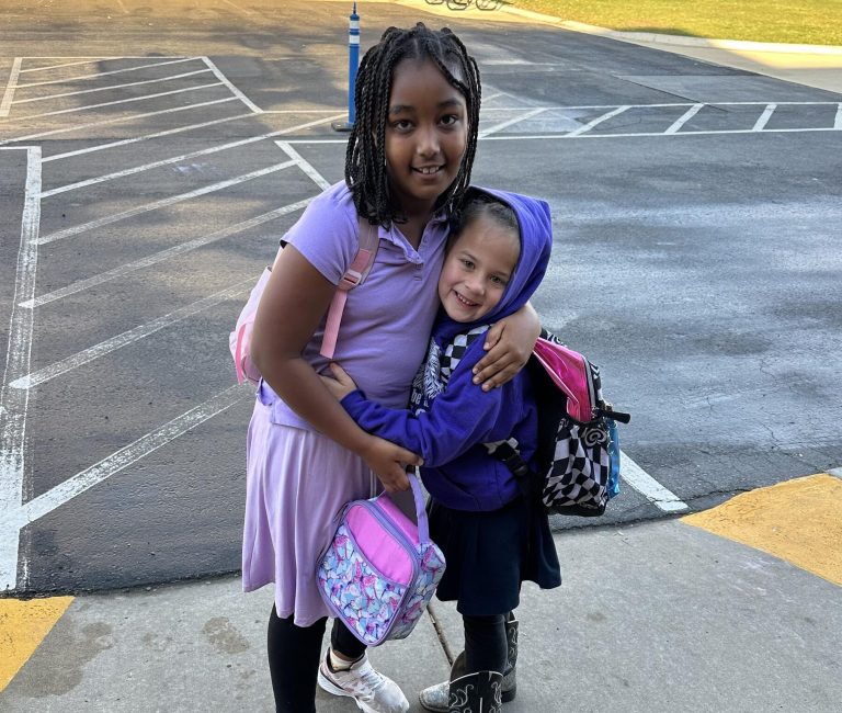 Happy to be at school